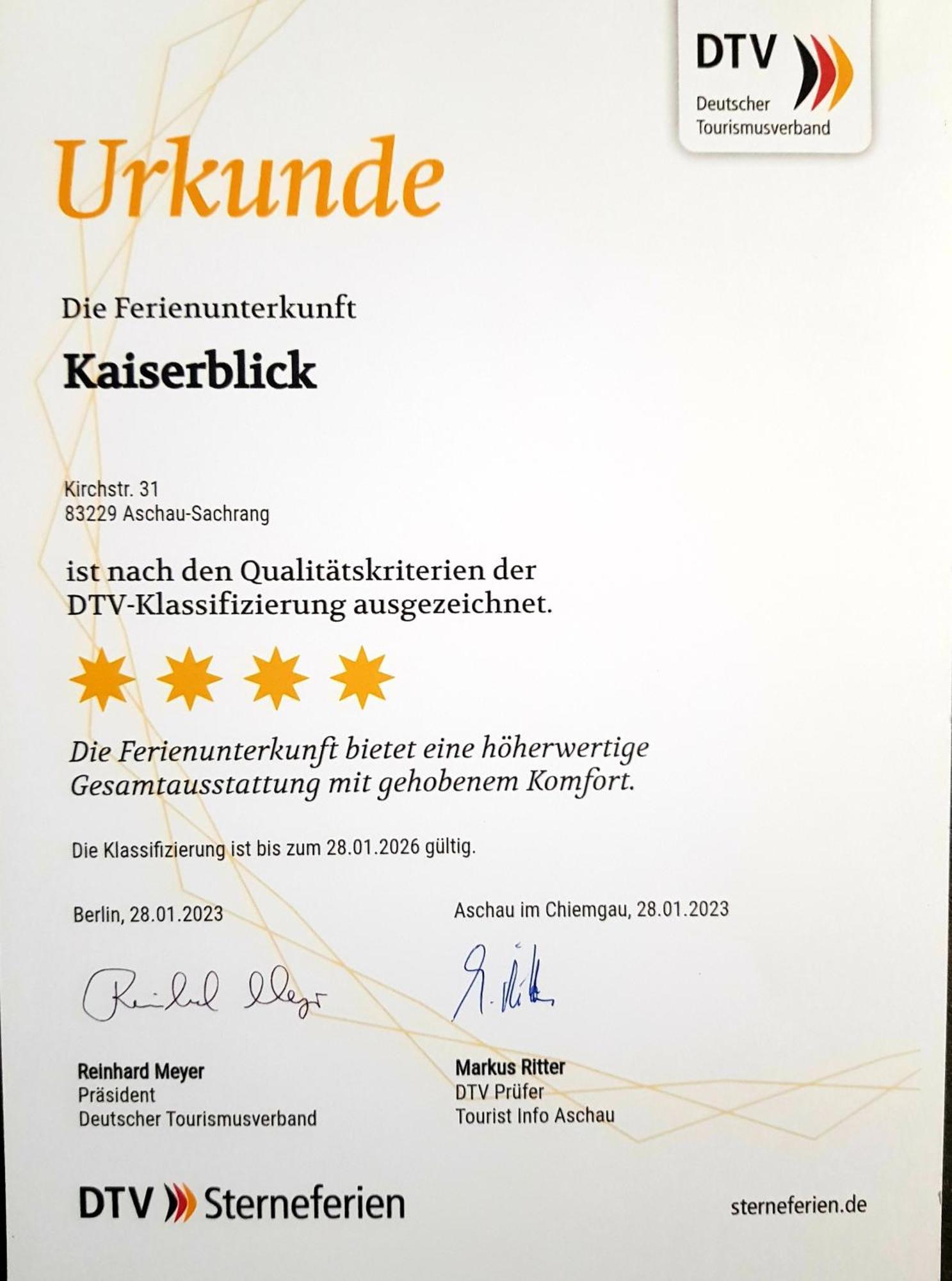 Ferienwohnung Kaiserblick Sachrang Exteriör bild